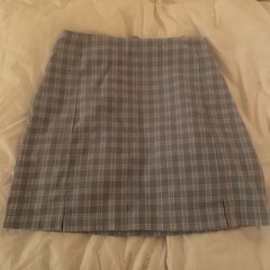 Brandy Melville plaid cara skirt